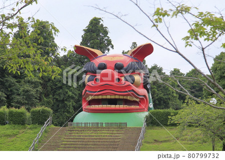 常陸風土記の丘　獅子頭展望台 80799732