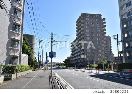 湘南新道から見える浜須賀交差点 湘南新道から見える浜須賀交差点 80800231