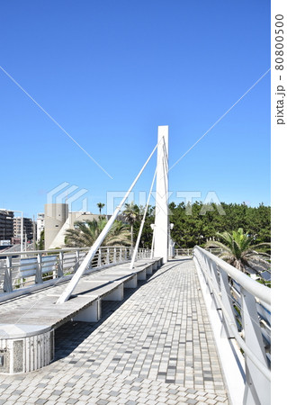 浜須賀交差点歩道橋の風景 茅ヶ崎市 浜須賀交差点歩道橋の風景 茅ヶ崎市 80800500
