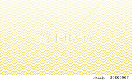 伝統和柄・青海波の背景素材 80800967