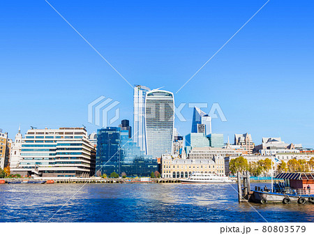 イギリス テムズ川とシティ・オブ・ロンドン イギリス テムズ川とシティ・オブ・ロンドン 80803579