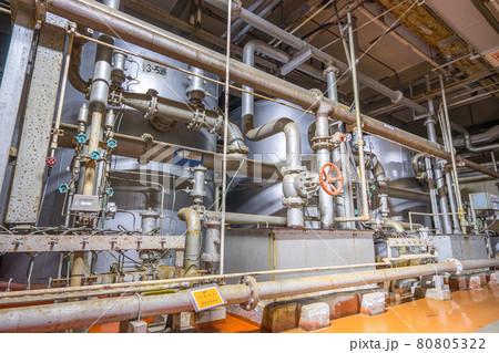 工場内部（工場、化学工場、発電、プラント） 80805322