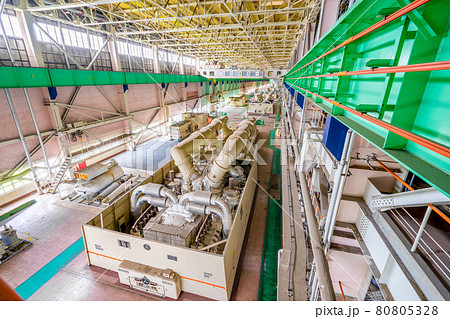 工場内部(工場、化学工場、発電、プラント) 工場内部(工場、化学工場、発電、プラント) 80805328