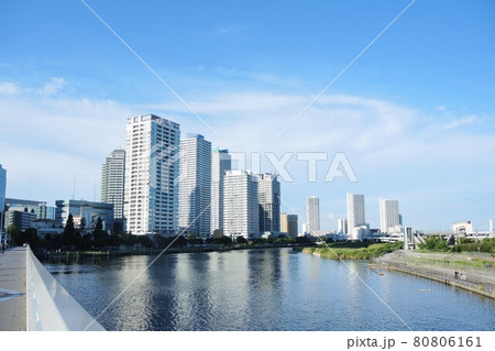 横浜 みなとみらい大橋からの眺め 80806161