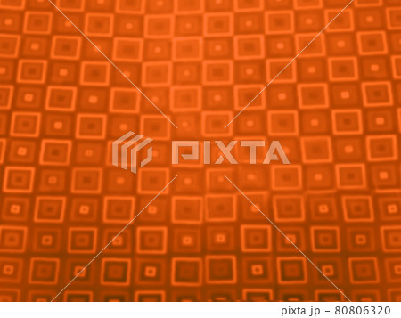 モダンなスクエアのホログラム/オレンジ 背景素材 他色有り 80806320