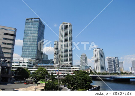 横浜 はまみらいウォークから見た眺め 横浜 はまみらいウォークから見た眺め 80807238