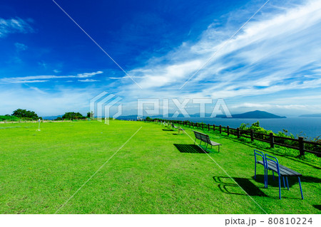 大串自然公園と瀬戸内海 大串自然公園と瀬戸内海 80810224