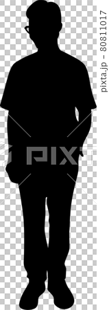 Men's model silhouette 4 Men's model silhouette 4 80811017
