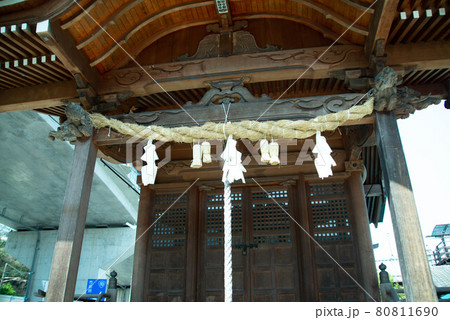 別府市　浜脇秋葉神社 80811690