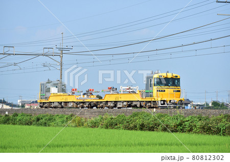 東北本線 栗橋ー東鷲宮 JR東日本 キヤE195系1000番台 ST-1編成(尾久) 東北本線 栗橋ー東鷲宮 JR東日本 キヤE195系1000番台 ST-1編成(尾久) 80812302