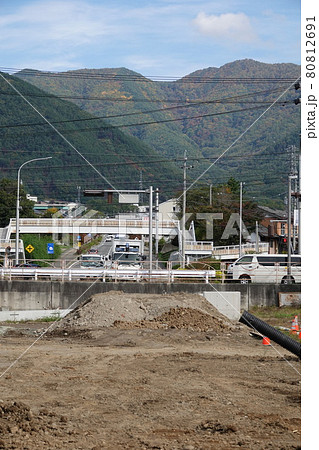 坂城インター先線工事現場 坂城インター先線工事現場 80812691