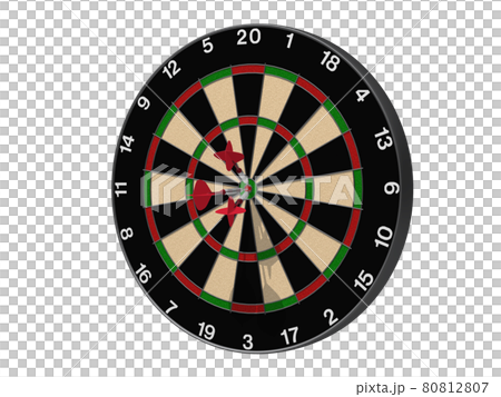 Darts 3D illustration 80812807