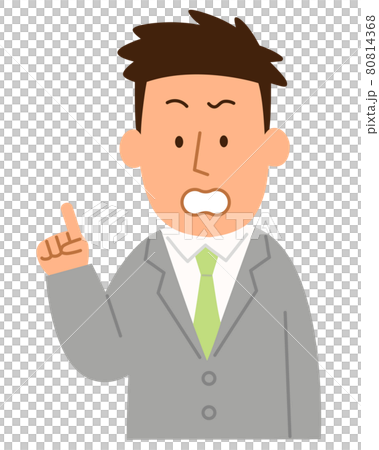 怒っている2・男性1 怒っている2・男性1 80814368