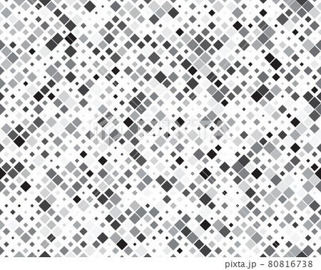 Geometric diagonal square mosaic pattern background, graphic illustration	 80816738