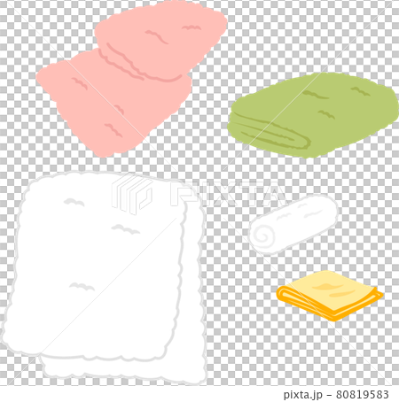 毛巾插圖集 毛巾插圖集 80819583