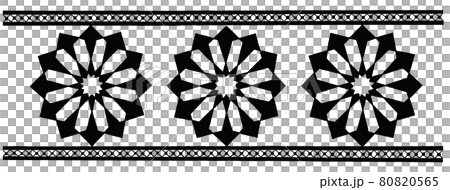 土耳其瓷磚風格標誌和裝飾直紋/手繪 土耳其瓷磚風格標誌和裝飾直紋/手繪 80820565