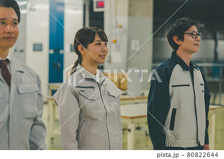 工場の朝礼 工場の朝礼 80822644