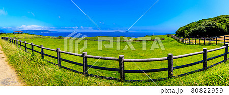 杉ノ原放牧場　パノラマ　【佐賀県唐津市】 80822959