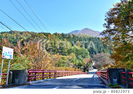 山田温泉 高井橋／松川(長野県高山村)【2019.11】 80822973