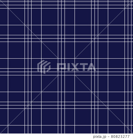 Seamless pattern of checkered tartan 80823277