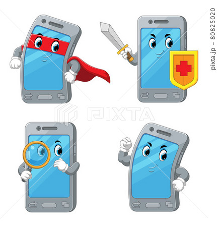 The collection of the warrior phone and the magnifying glass The collection of the warrior phone and the magnifying glass 80825020
