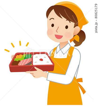 お弁当屋さん　宅配弁当　テイクアウト 80825179