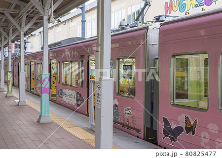 京王線 京王電鉄 動物園線 車内 座席 無人 京王帝都電鉄 多摩動物公園ラッピング 京王線 京王電鉄 動物園線 車内 座席 無人 京王帝都電鉄 多摩動物公園ラッピング 80825477