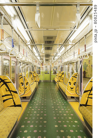 京王線 京王電鉄 動物園線 車内 座席 無人 京王帝都電鉄 多摩動物公園