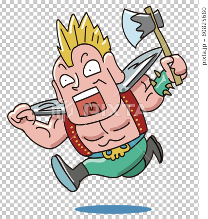 モヒカン頭のならず者 80825680