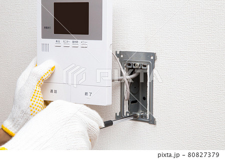 テレビドアホン工事　インターホン工事　 80827379