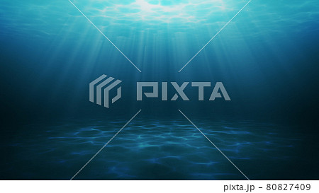 海中 水中 背景素材 海中 水中 背景素材 80827409