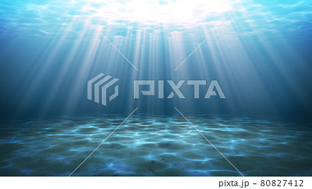 海中　水中　背景素材 80827412