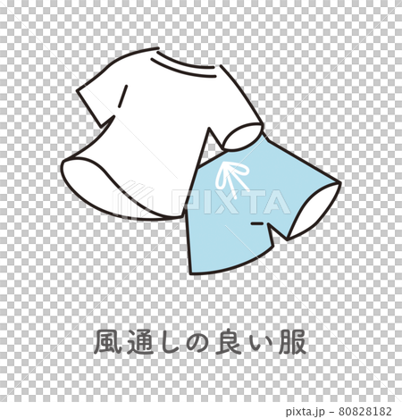 Simple illustration vector illustration of airy clothes Simple illustration vector illustration of airy clothes 80828182