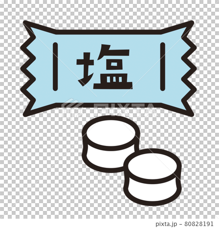 鹽糖的簡單說明矢量圖 鹽糖的簡單說明矢量圖 80828191