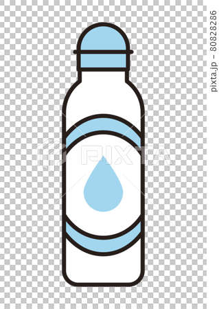 シンプル　イラスト　アルコール除菌ジェルのベクターイラスト 80828286