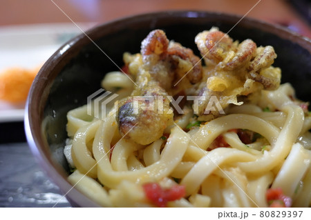 讃岐うどんといいだこの天ぷら 讃岐うどんといいだこの天ぷら 80829397