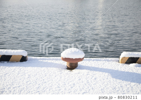 散歩道の発見　地元　身近な景色　宮城県気仙沼市の冬景色 80830211