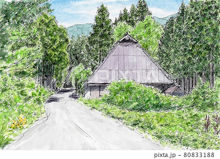 森の中の古民家 80833188
