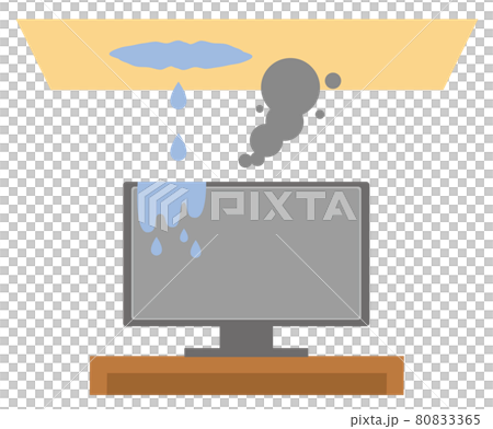 Home appliances broken by a leak 80833365