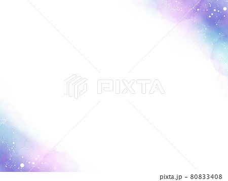 冬をイメージした水彩背景 80833408