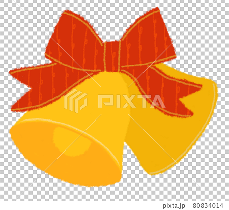 クリスマスベルのイラストのイラスト素材