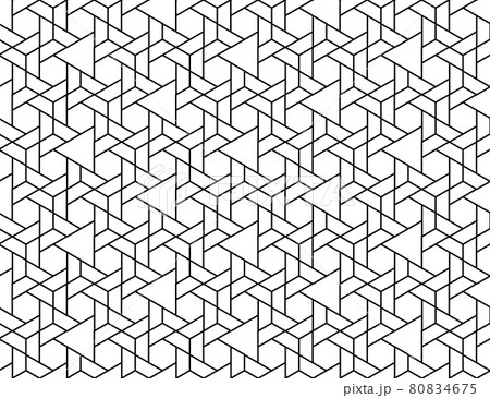 Abstract geometric pattern. A seamless background. Abstract geometric pattern. A seamless background. 80834675