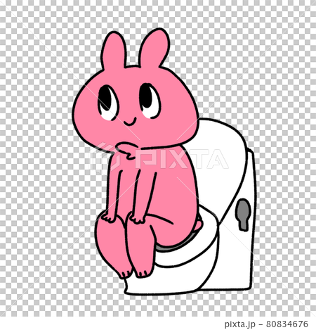 トイレ うさぎ トイレ うさぎ 80834676