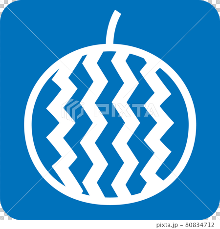 スイカのピクトグラム スイカのピクトグラム 80834712