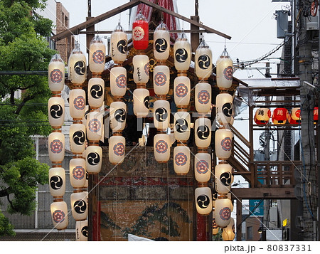 コロナ禍の祇園祭　前祭　鶏鉾 80837331