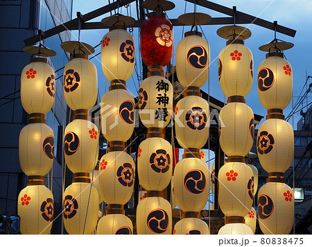 コロナ禍の祇園祭　前祭　霰天神山 80838475