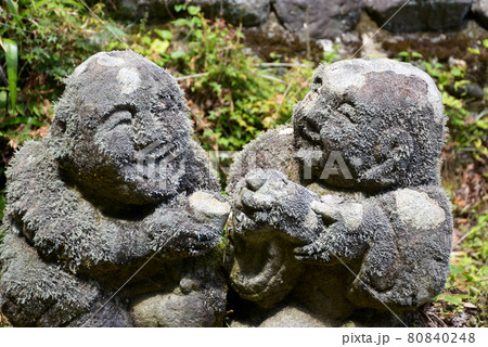 愛宕念仏寺　羅漢像　京都市嵯峨野 80840248