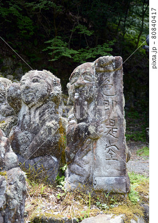 愛宕念仏寺　羅漢像　京都市嵯峨野 80840417