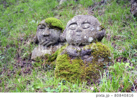 愛宕念仏寺　羅漢像　京都市嵯峨野 80840816