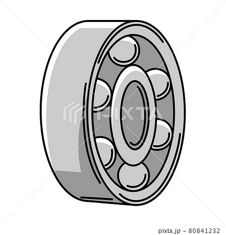 Illustration of car bearing. Auto center repair item. Business icon. Illustration of car bearing. Auto center repair item. Business icon. 80841232
